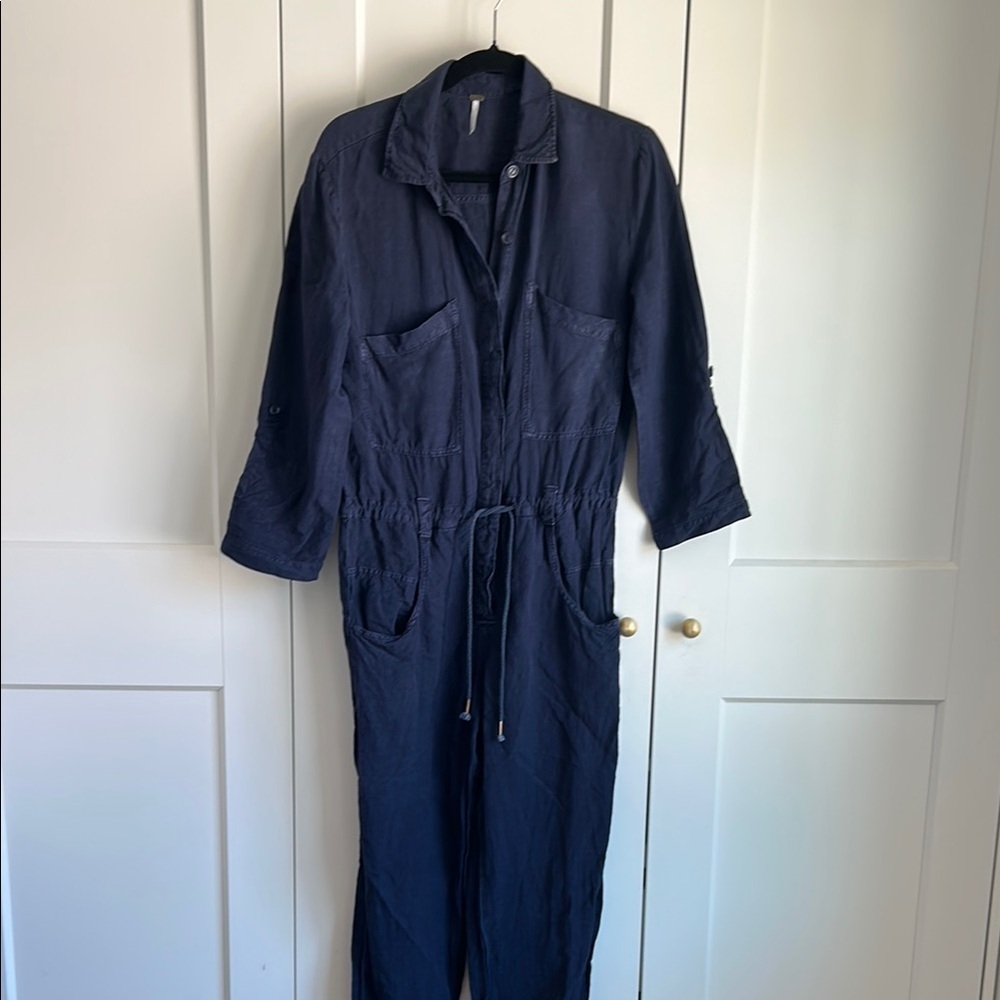 YFB Navy Blue Women's Jumpsuit | S - Picture 1 of 4